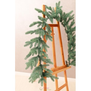 Гірлянда "Роял Люкс" з литої блакитної хвої L-2м